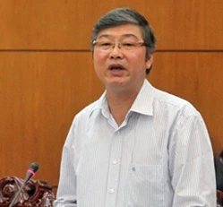 Phó Chánh án TAND Tối cao Nguyễn Sơn. (Ảnh: Phương Thảo).